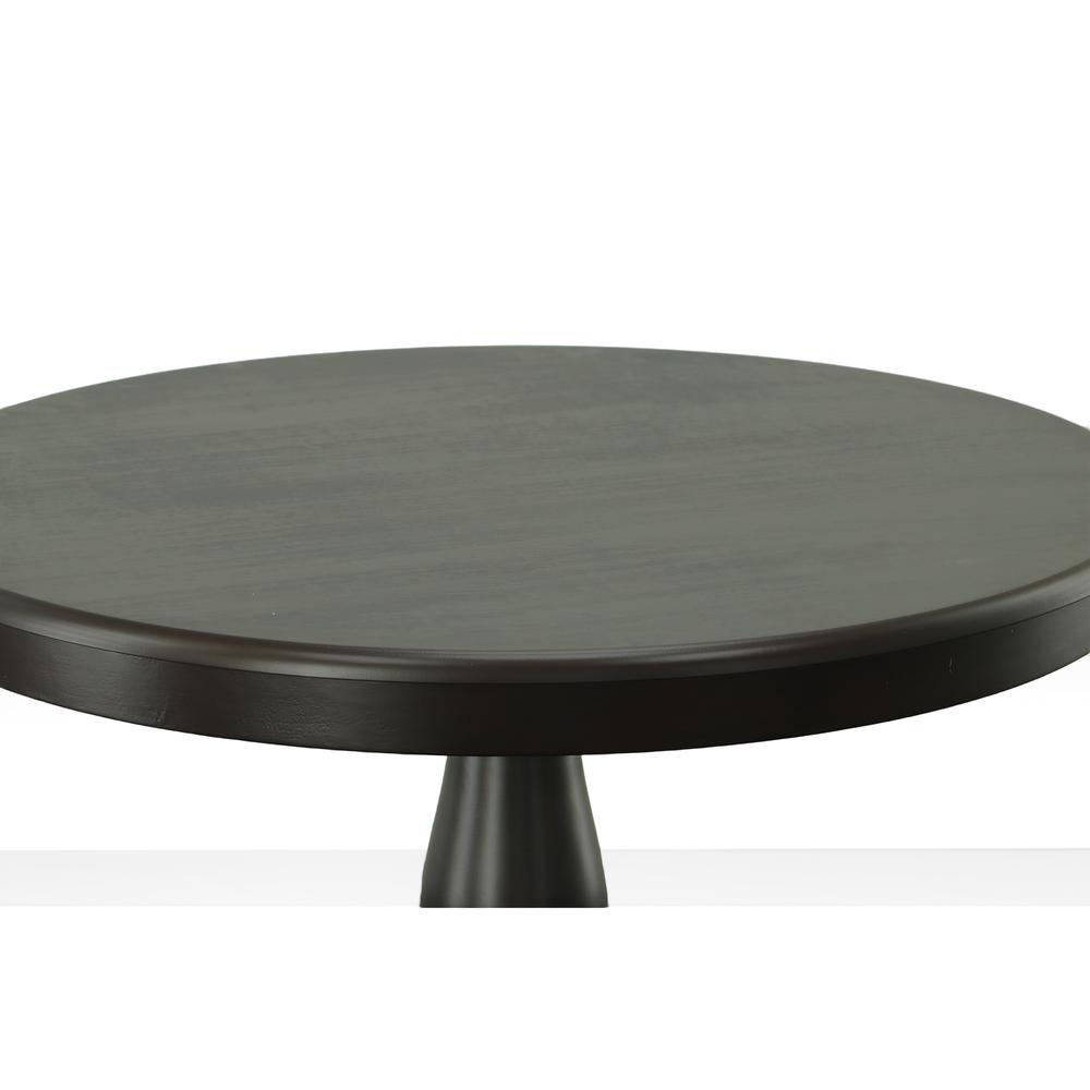 Fairview 36" Round Pedestal Dining Table - Espresso