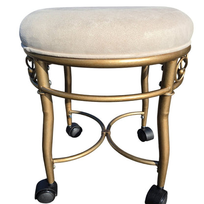 Victorian Vanity Stool - Bronze