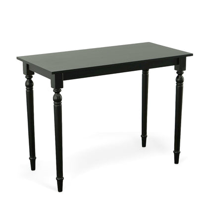 Hawthorne Bar Table with 2 Counter Stools - Antique Black