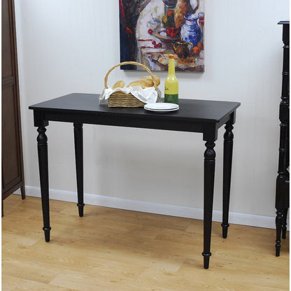 Hawthorne Bar Table with 2 Counter Stools - Antique Black