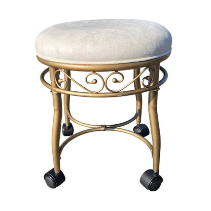 Victorian Vanity Stool - Bronze