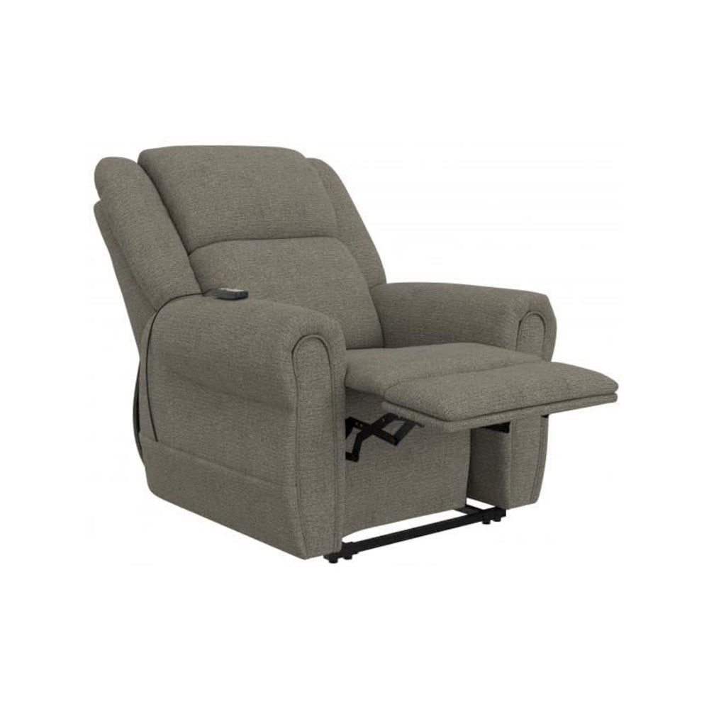Paradise Power Lift Lay Flat Recliner with Power Headrest in Granite color