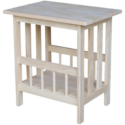 Mission Magazine End Table - 5239
