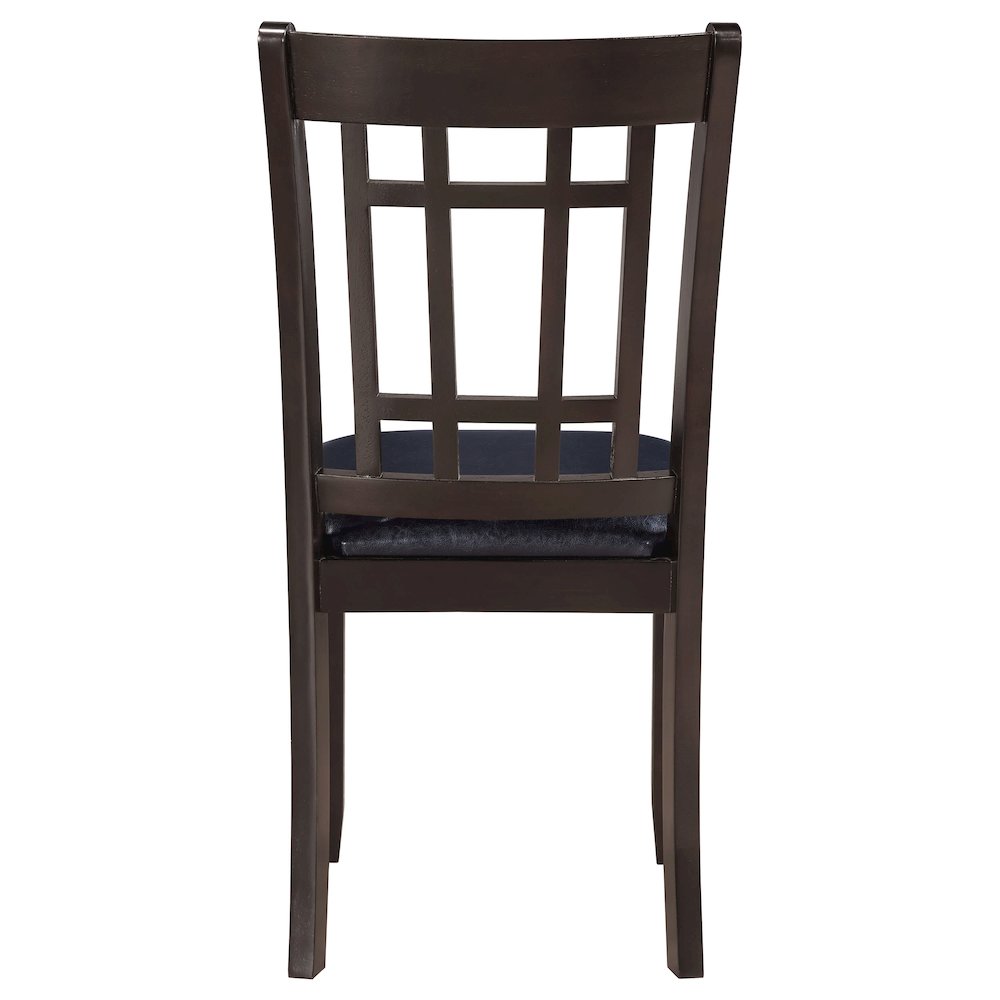 Transitional Faux Leather Dining Chairs (Set of 2)