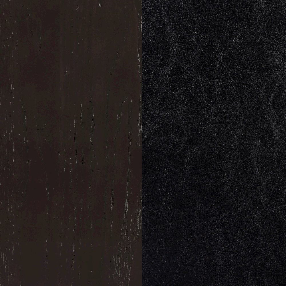 Transitional Faux Leather Dining Chairs (Set of 2)