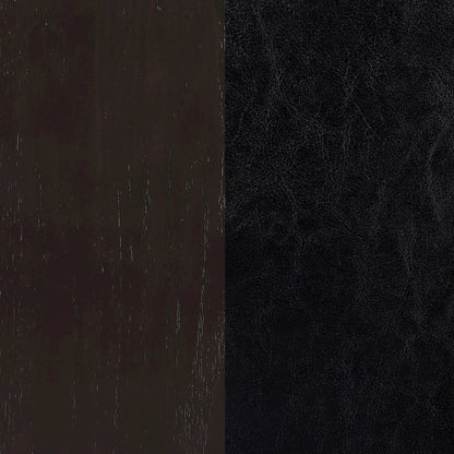 Transitional Faux Leather Dining Chairs (Set of 2)
