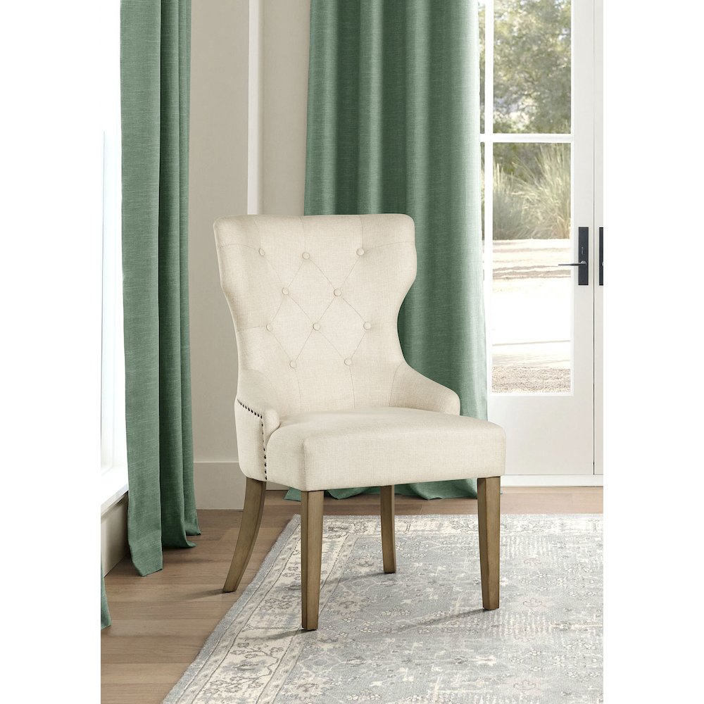 Modern Tufted Upholstered Dining Chair