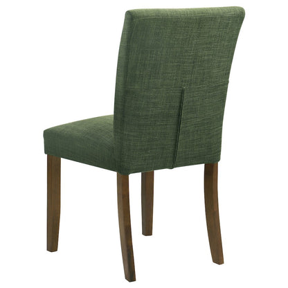 Conifer Green Upholstered Dining Side Chair (Set of 2)