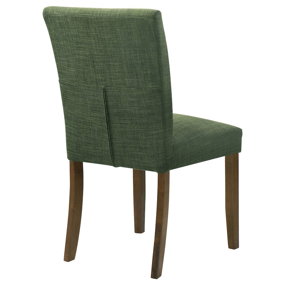 Conifer Green Upholstered Dining Side Chair (Set of 2)