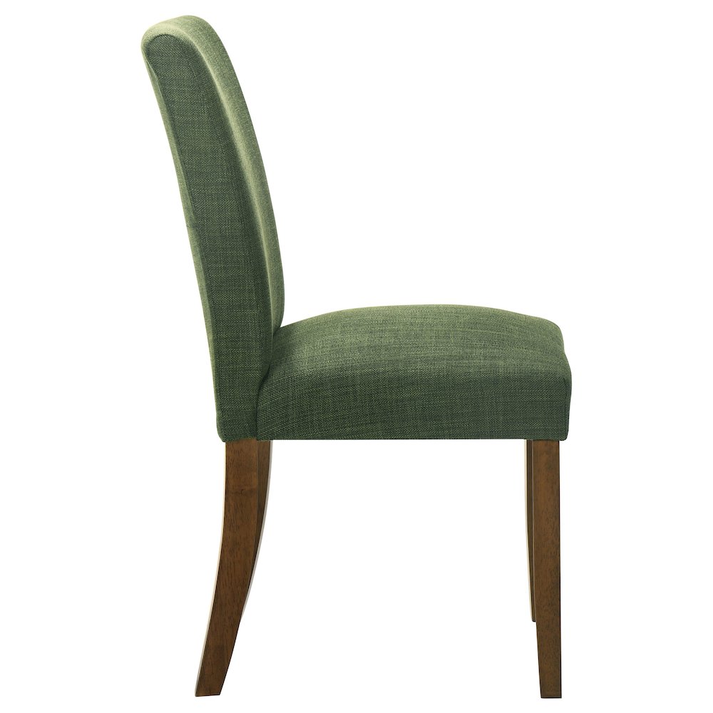 Conifer Green Upholstered Dining Side Chair (Set of 2)