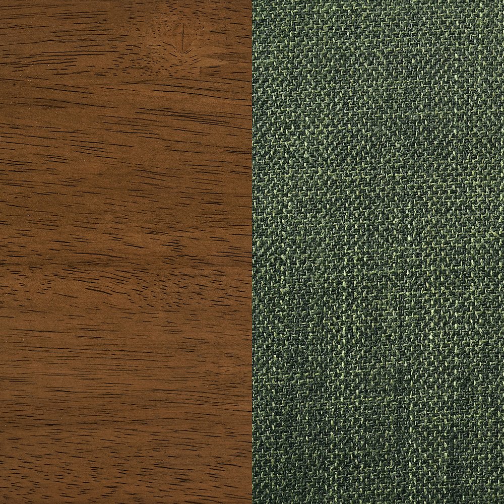 Conifer Green Upholstered Dining Side Chair (Set of 2)