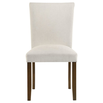 Conifer Beige Upholstered Dining Side Chair (Set of 2)
