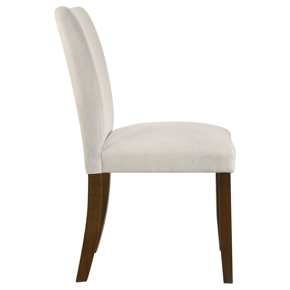Conifer Beige Upholstered Dining Side Chair (Set of 2)