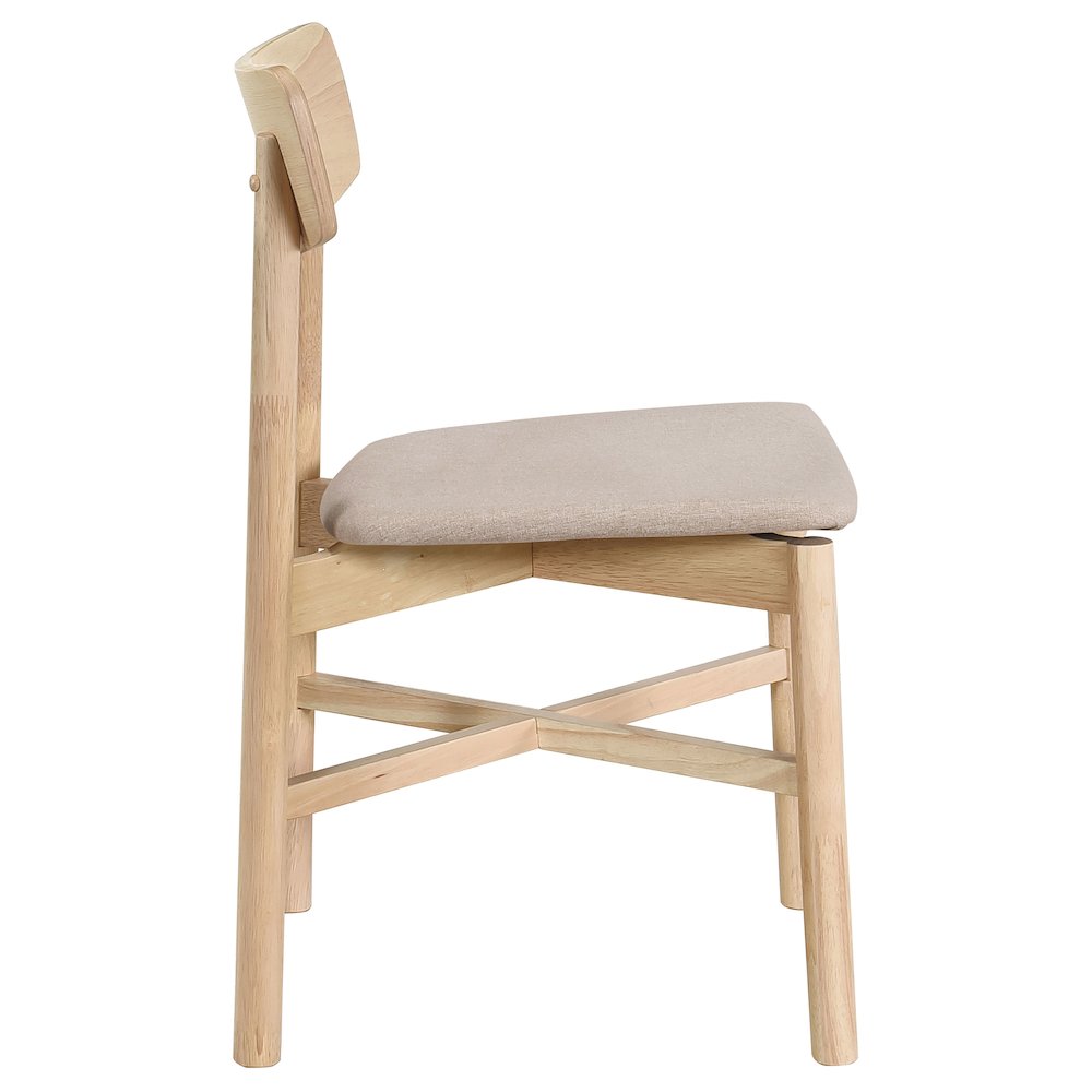 Svenstra White Washed Dining Side Chair (Set of 2)