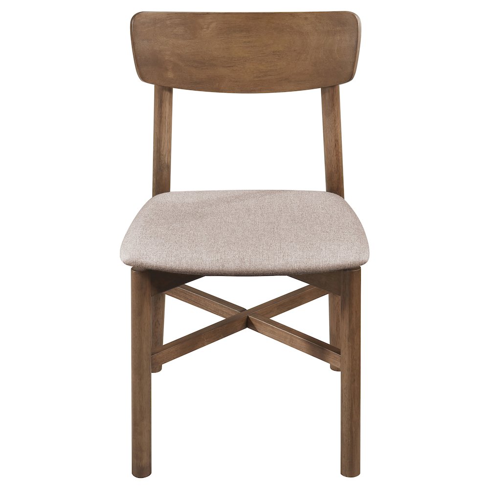 Svenstra Natural Walnut Dining Side Chair (Set of 2)