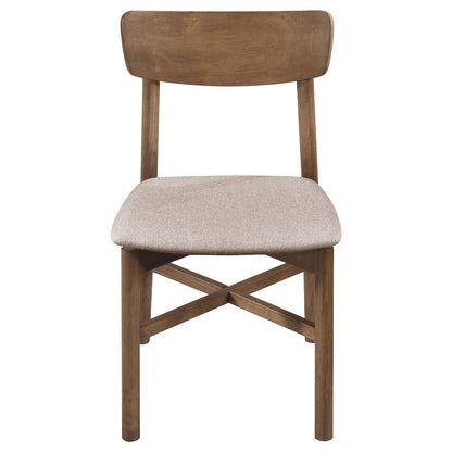 Svenstra Natural Walnut Dining Side Chair (Set of 2)
