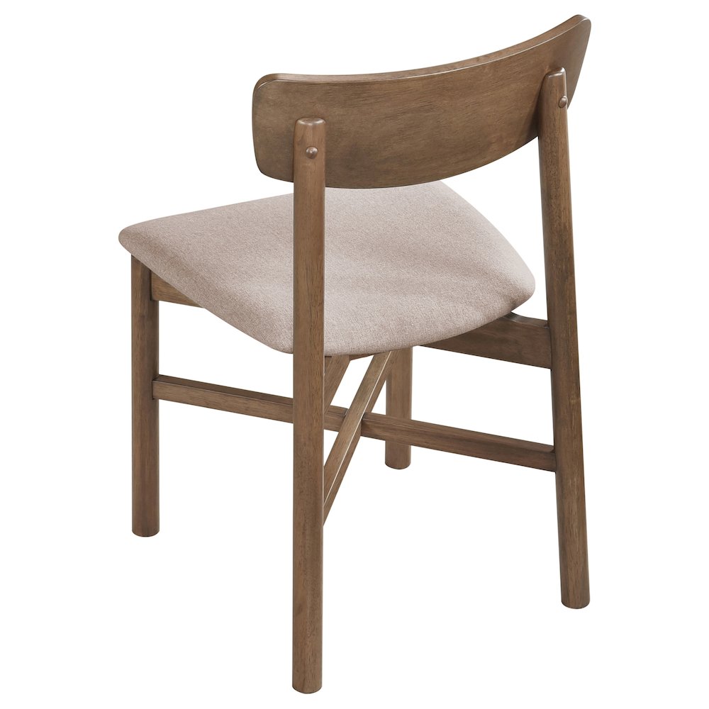 Svenstra Natural Walnut Dining Side Chair (Set of 2)