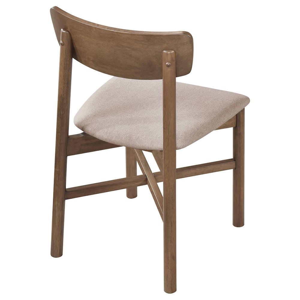 Svenstra Natural Walnut Dining Side Chair (Set of 2)