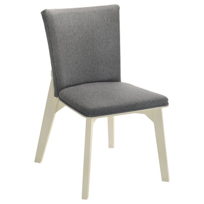 Jean Grey Upholstered Dining Side Chair (Set of 2)