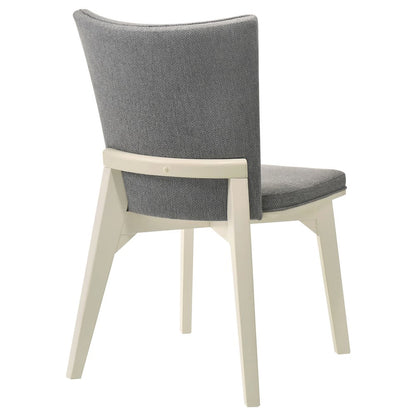 Jean Grey Upholstered Dining Side Chair (Set of 2)