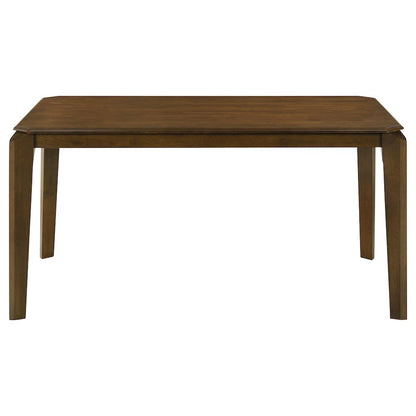 Warren Dark Brown Rectangular Dining Table