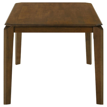 Warren Dark Brown Rectangular Dining Table