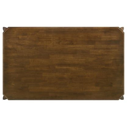 Warren Dark Brown Rectangular Dining Table