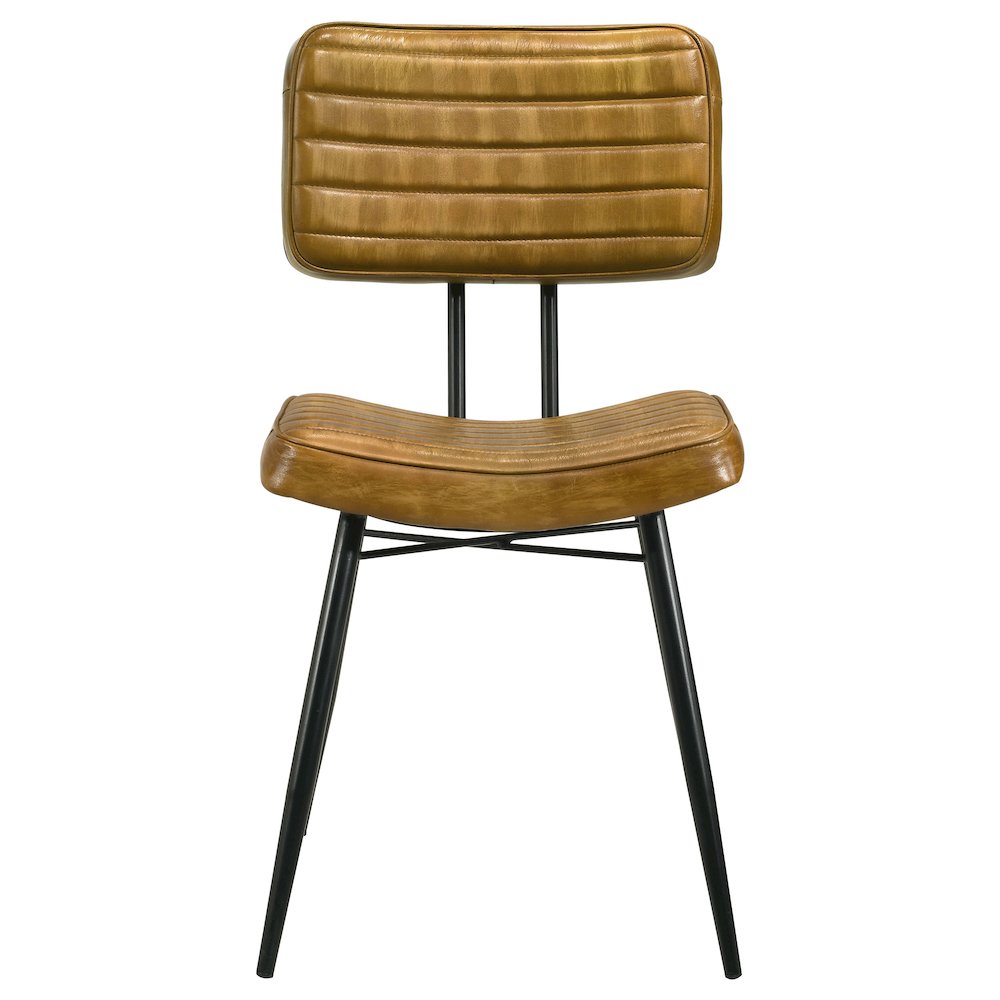 Tufted Padded Cushion Side Chairs (Set of 2)