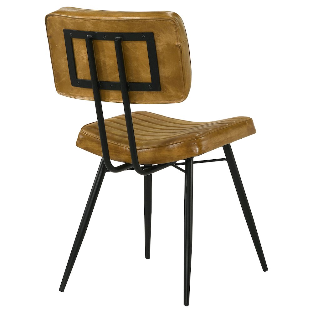 Tufted Padded Cushion Side Chairs (Set of 2)