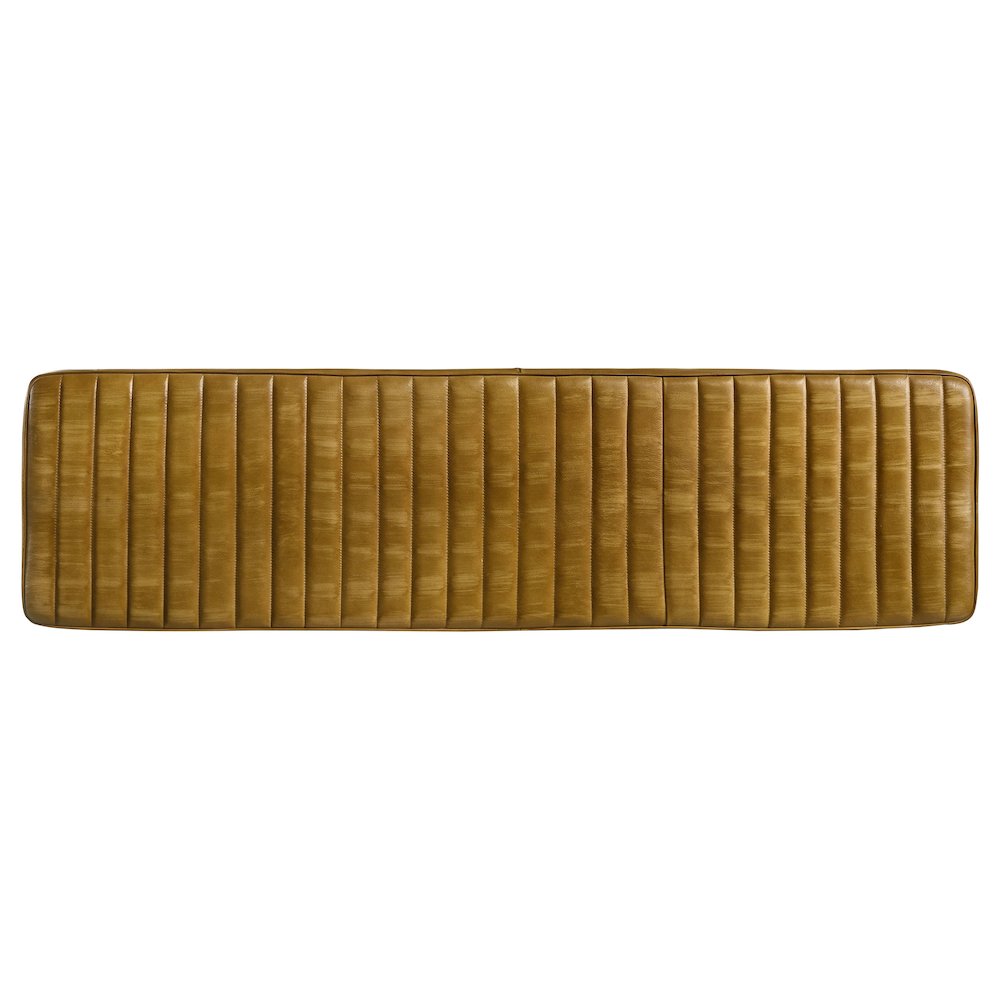Upholstered Tufted Cushion Side Bench