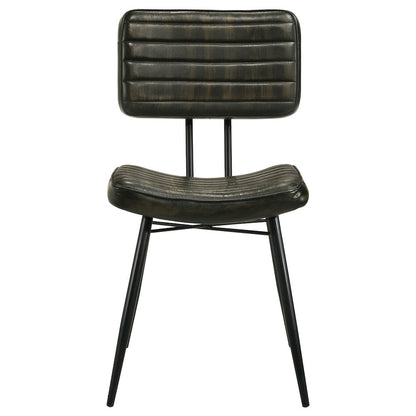 Tufted Padded Cushion Side Chairs (Set of 2)