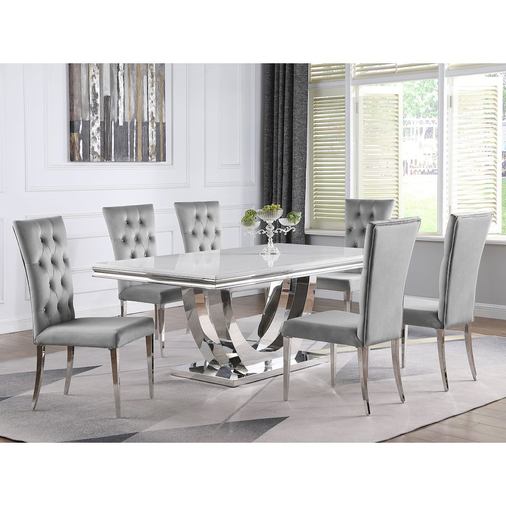 Tufted Back Side Chair (Set of 2)