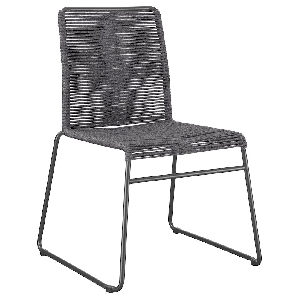 Rope Woven Side Chairs (Set of 2)