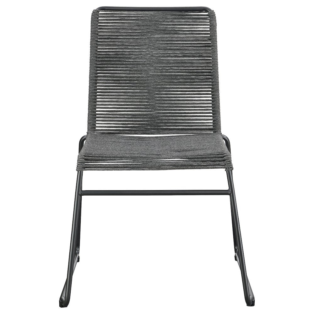 Rope Woven Side Chairs (Set of 2)