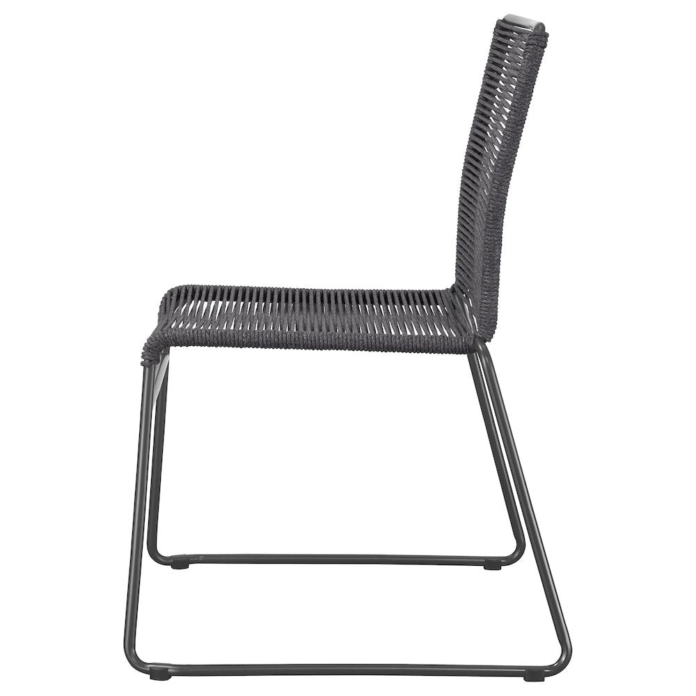 Rope Woven Side Chairs (Set of 2)