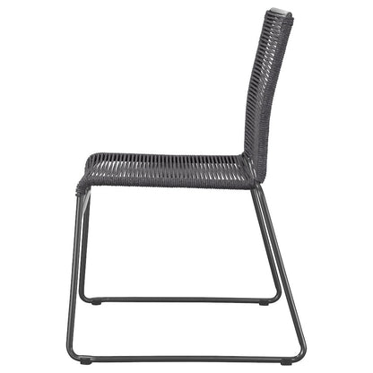Rope Woven Side Chairs (Set of 2)