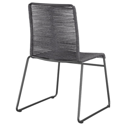 Rope Woven Side Chairs (Set of 2)
