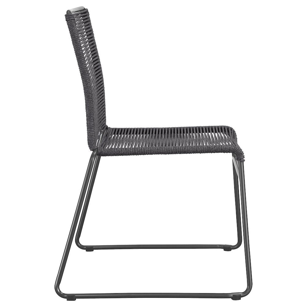 Rope Woven Side Chairs (Set of 2)
