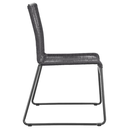 Rope Woven Side Chairs (Set of 2)