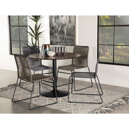 Rope Woven Side Chairs (Set of 2)