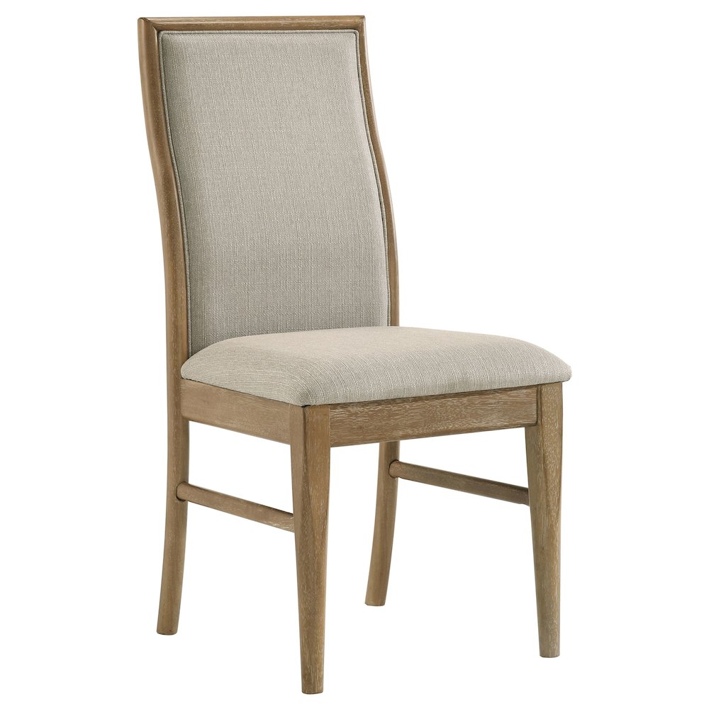 Dreydon Barley Upholstered Dining Side Chair (Set of 2)