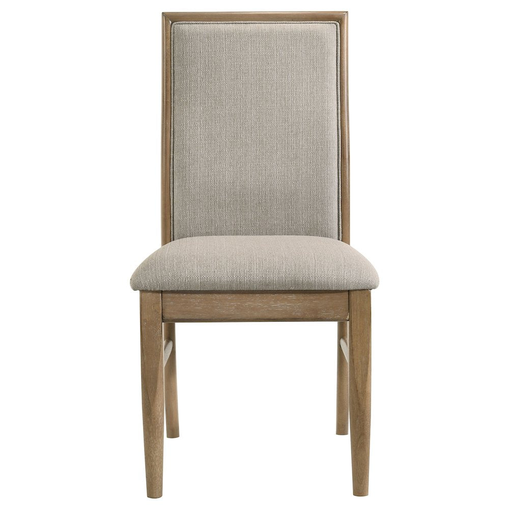 Dreydon Barley Upholstered Dining Side Chair (Set of 2)