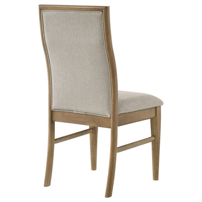 Dreydon Barley Upholstered Dining Side Chair (Set of 2)
