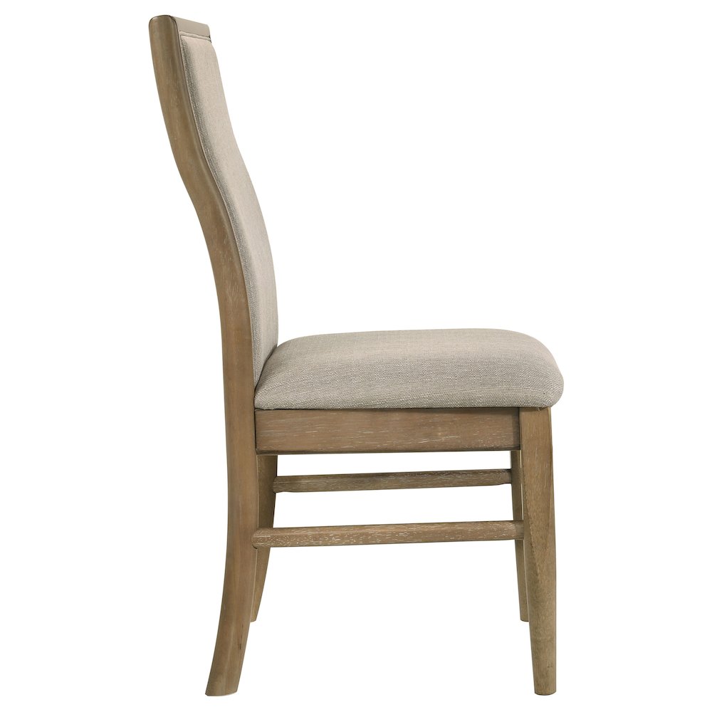 Dreydon Barley Upholstered Dining Side Chair (Set of 2)
