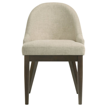 Blakely Beige Upholstered Dining Side Chair (Set of 2)