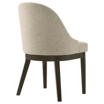 Blakely Beige Upholstered Dining Side Chair (Set of 2)