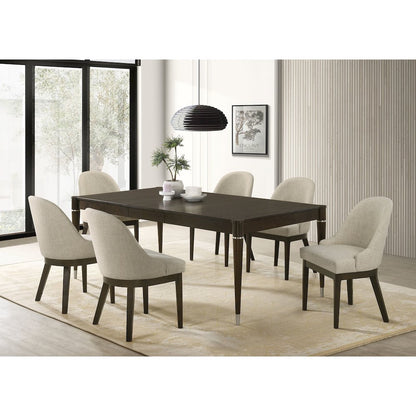 Blakely Beige Upholstered Dining Side Chair (Set of 2)