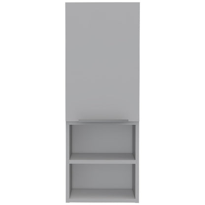 Rectangle 2-Shelf Medicine Cabinet White