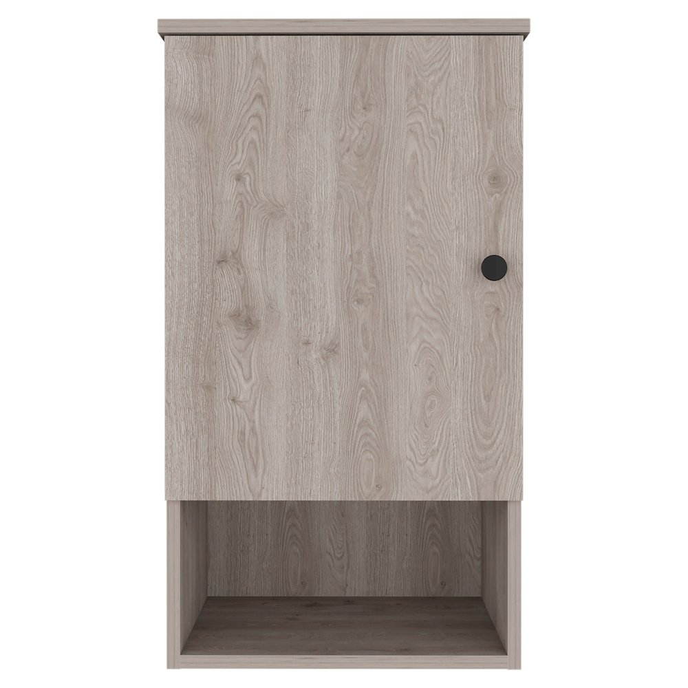 1-Shelf Medicine Cabinet Light Grey