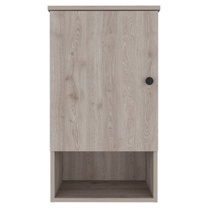 1-Shelf Medicine Cabinet Light Grey